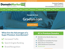 Tablet Screenshot of graelyn.com